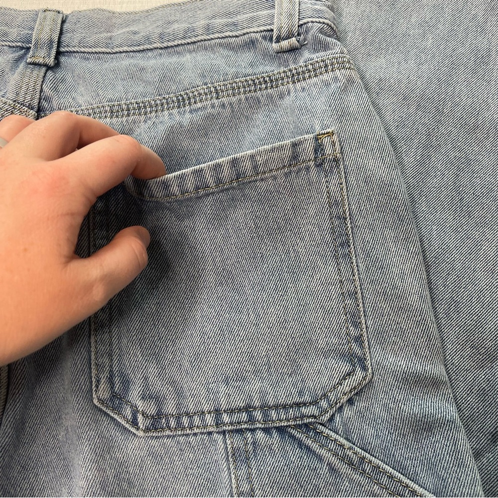 Women’s Simple Society wide leg denim blue jeans 9/29 - Picture 8 of 10